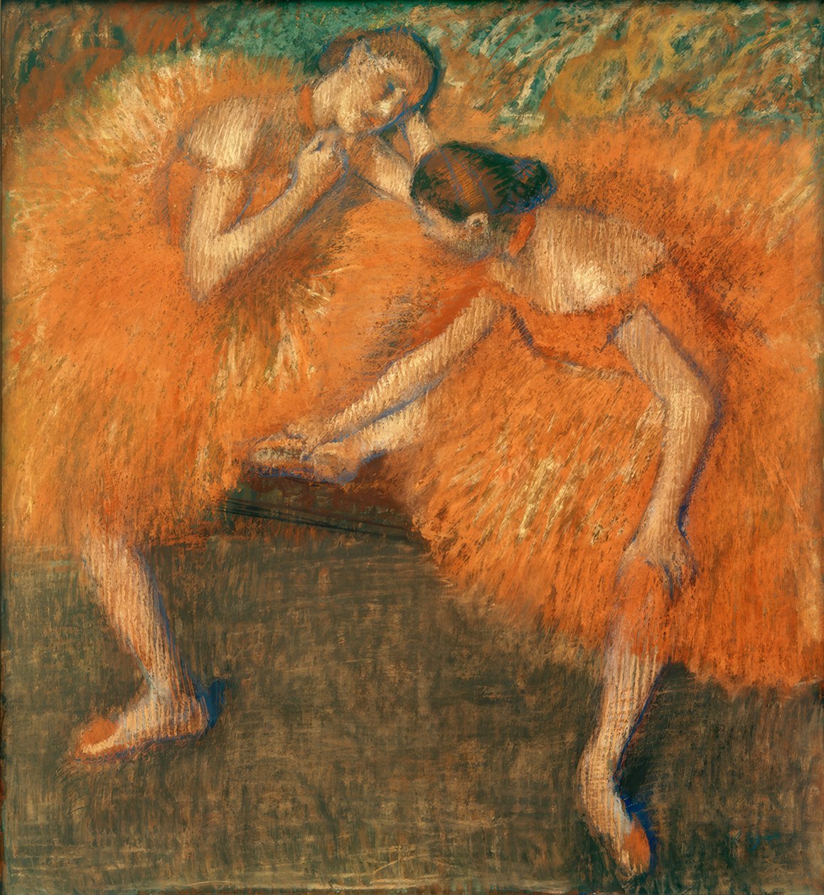 Dva tanečníci od Edgar Degas