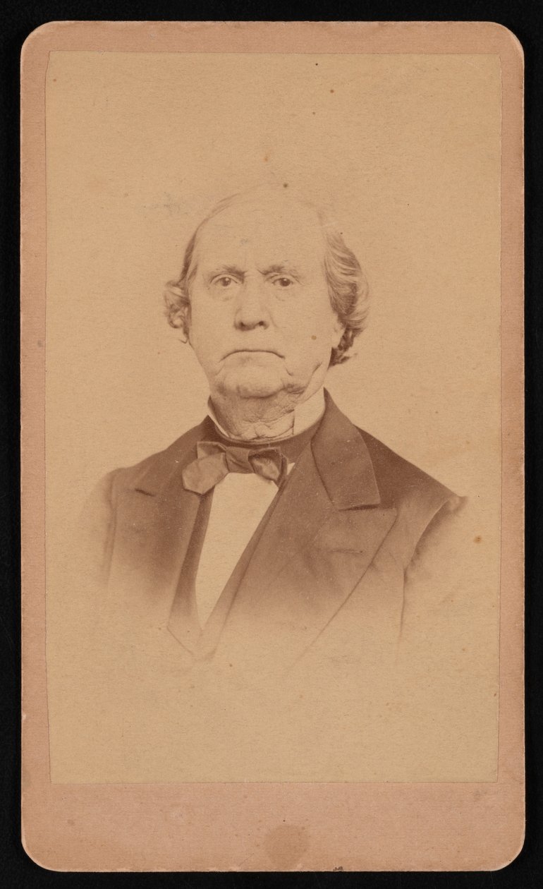 Portrét Ezry Bartlett French 1810-1880, před rokem 1880. od Edgar J Pullman