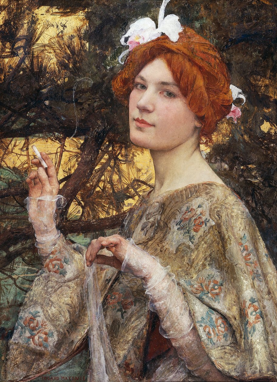 Dáma s orchidejí od Edgar Maxence