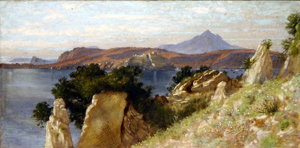 Ciceronova vila a zátoka Bari od Edith Ridley Corbet