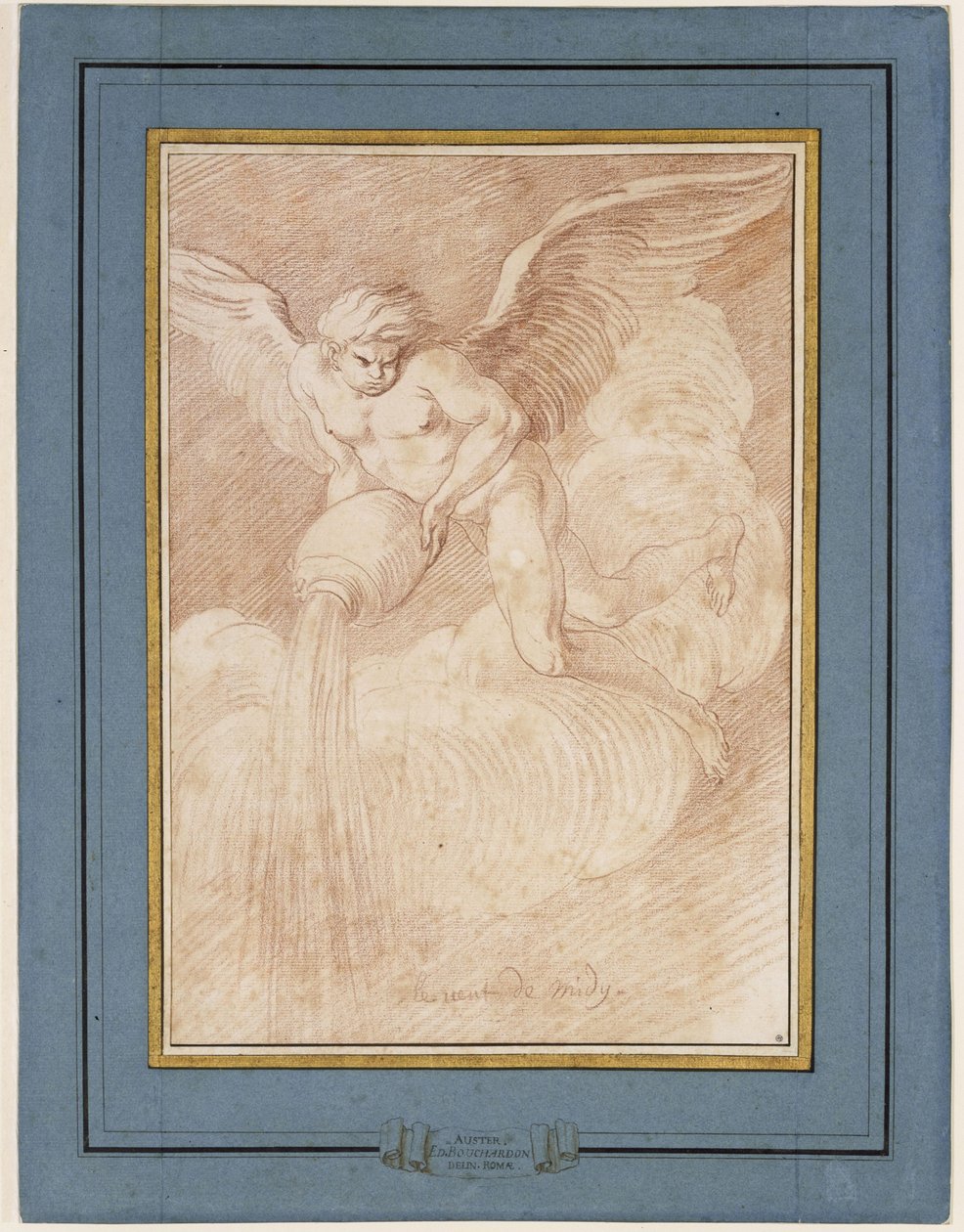 Der Südwind od Edmé Bouchardon