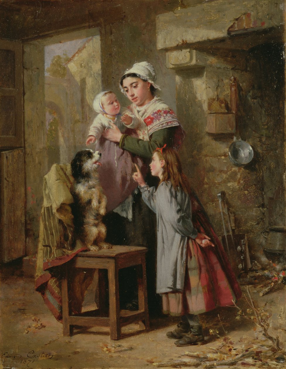 Pozor, 19. století od Edmond Castan