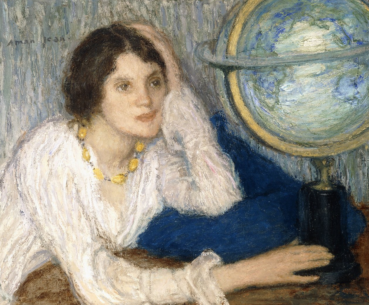 Krásná cesta od Edmond François Aman Jean