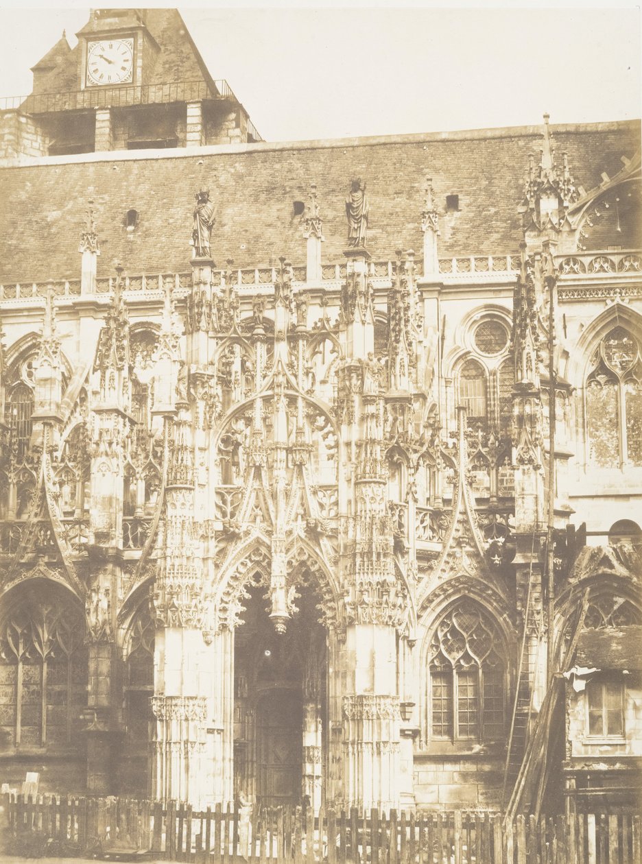 Portál katedrály Louviers, 1852-54. od Edmond Bacot
