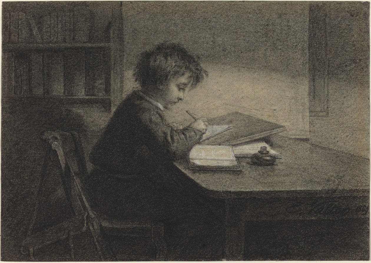 The Scholar od Edmond Eugène Valton