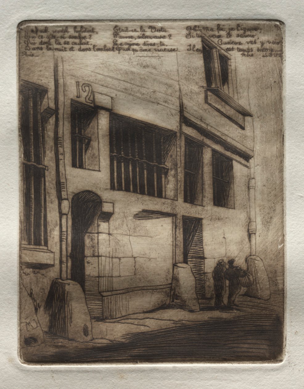 La Rue des Mauvais Garçons od Edmond Gosselin