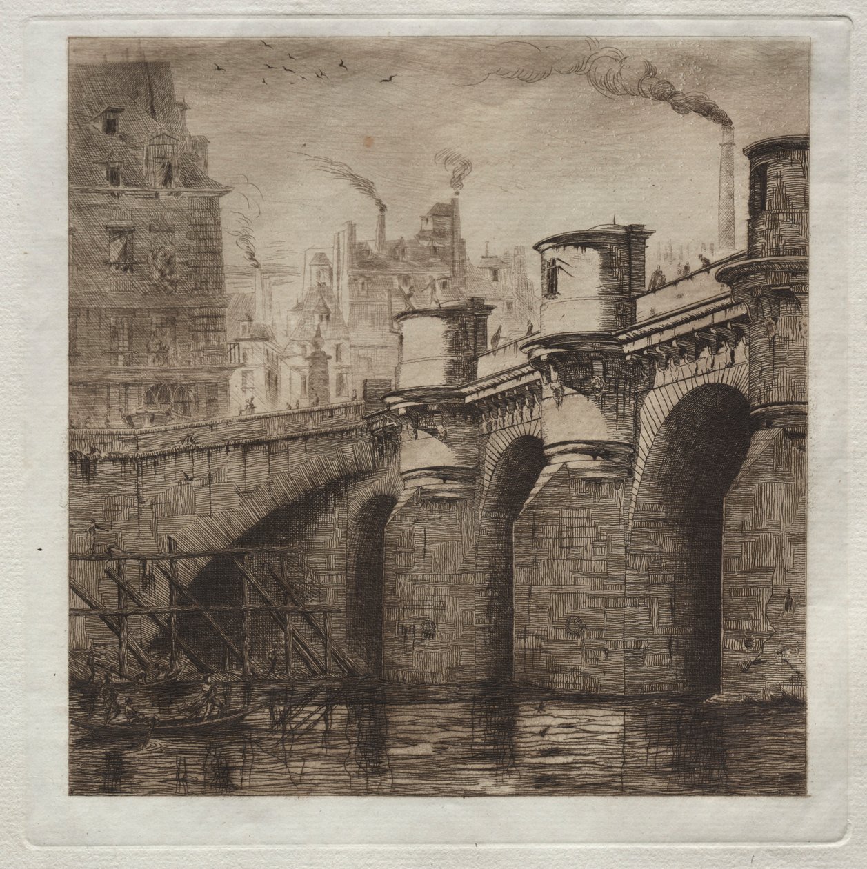 Le Pont Neuf od Edmond Gosselin