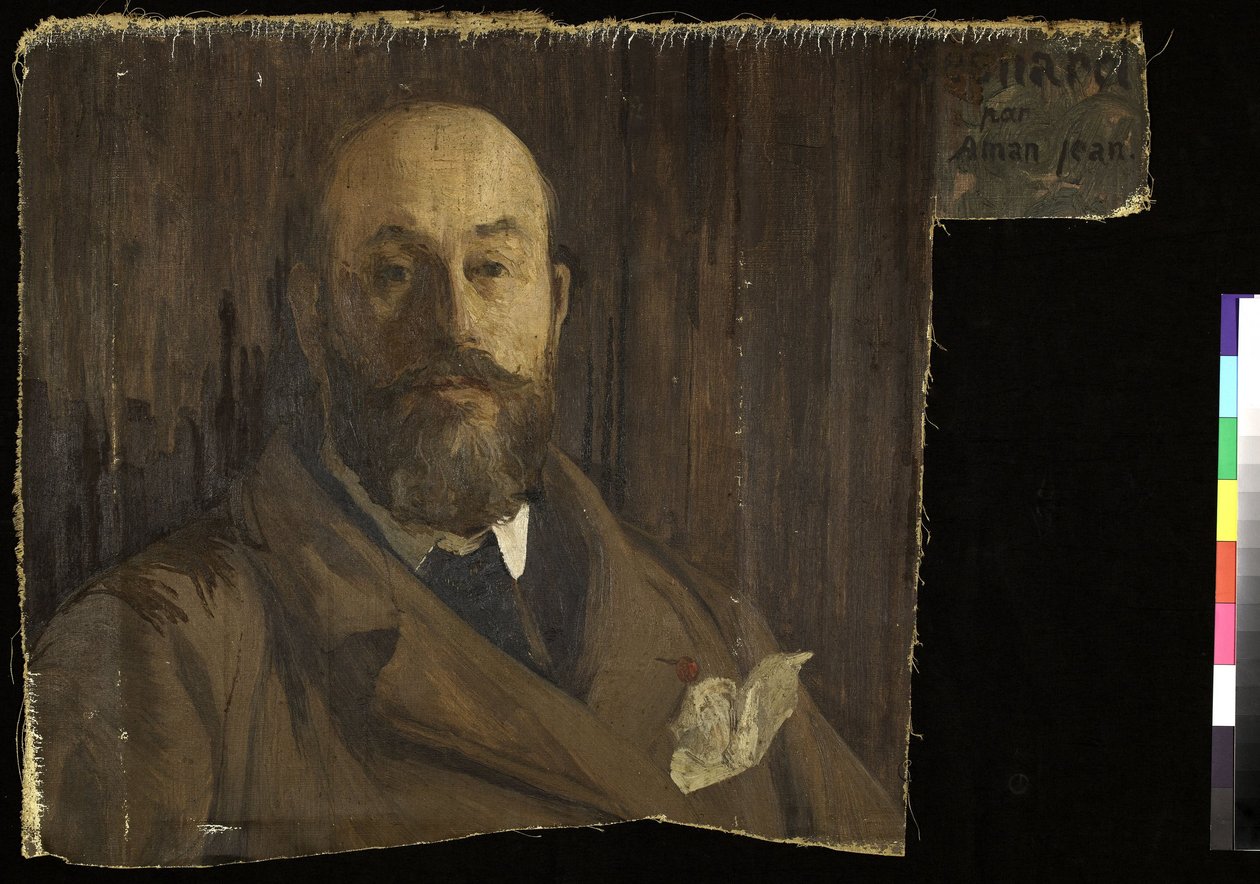 Portrét Paula Alberta Besnarda (fragment), asi 1896 (olej) od Edmond Jean