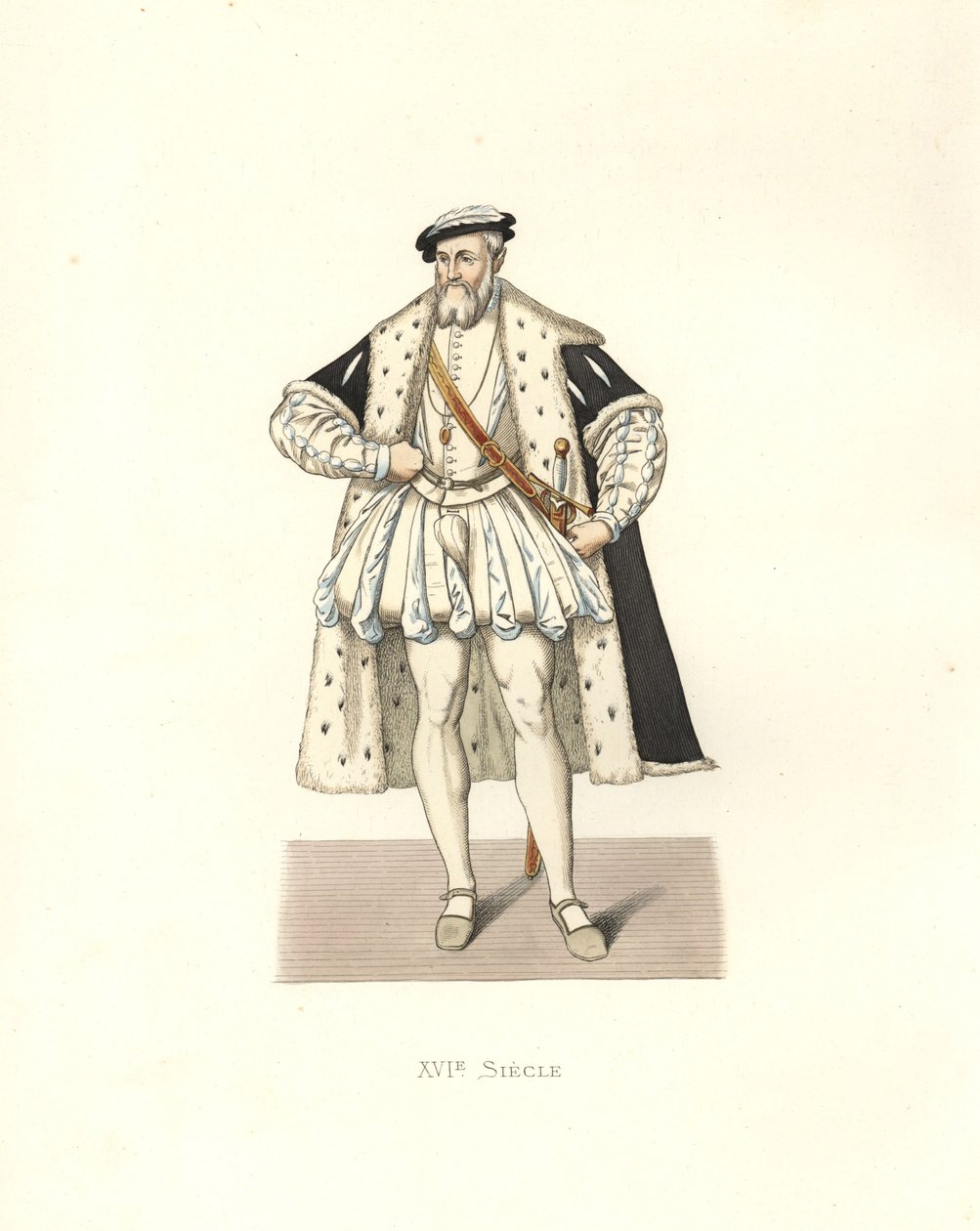František Lotrinský, vévoda z Guise (1519-1563) od Edmond Lechevallier Chevignard