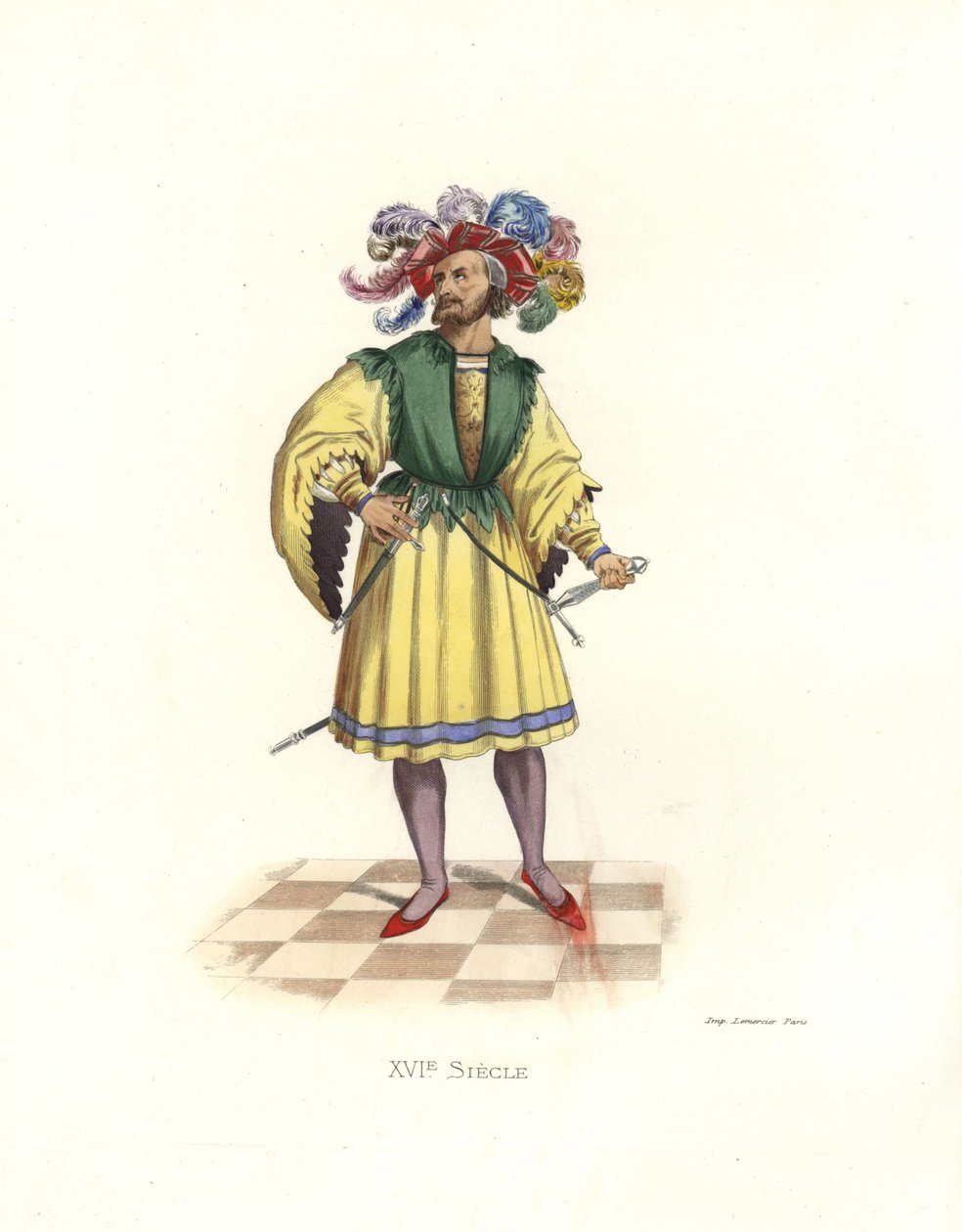 Norimberský patricij od Edmond Lechevallier Chevignard