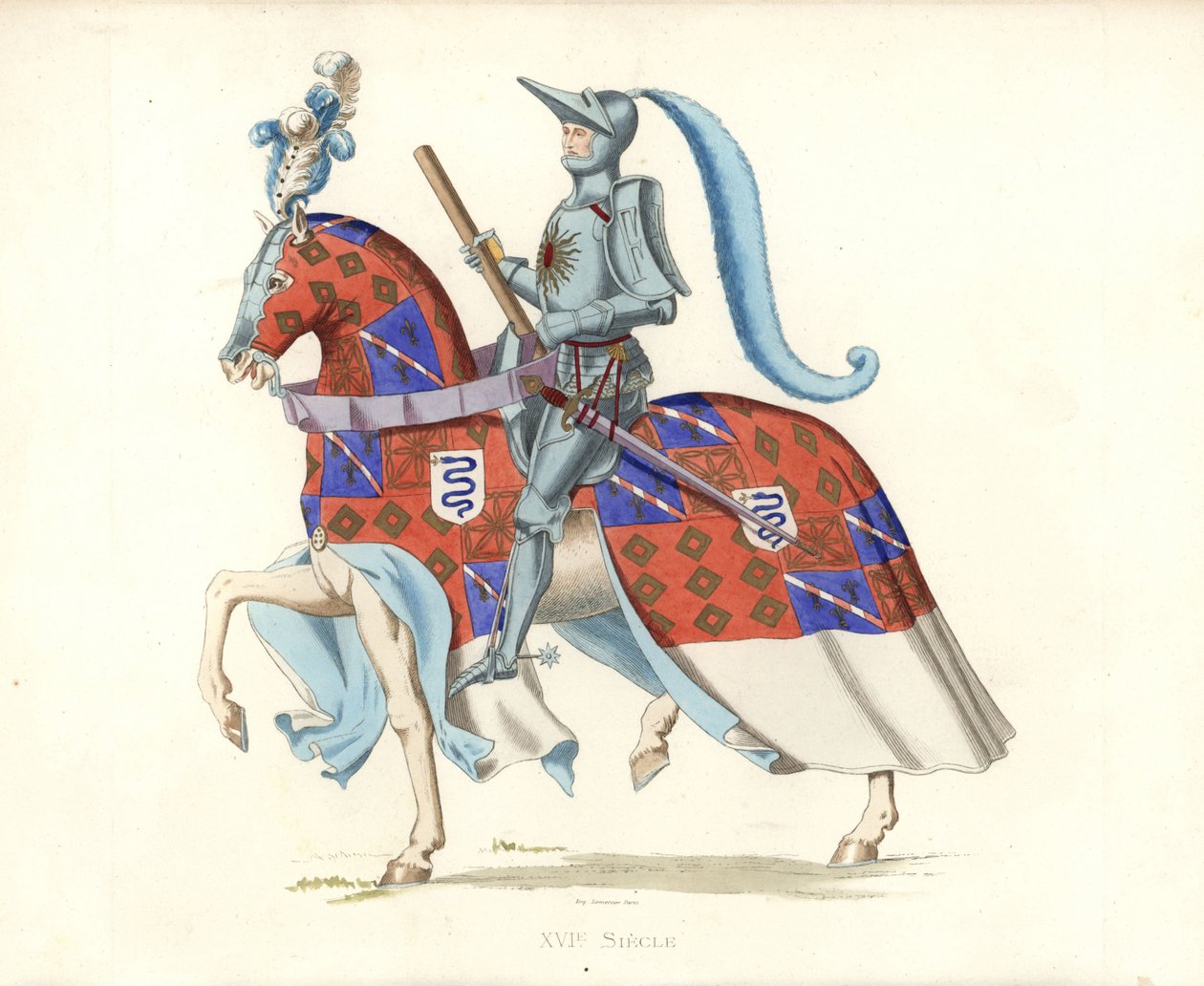 Pierre, vikomt z Rohanu (1451-1513) (ilustrace) od Edmond Lechevallier Chevignard