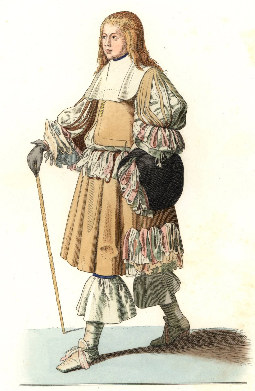 Mladý teenager z Holandska od Edmond Lechevallier Chevignard