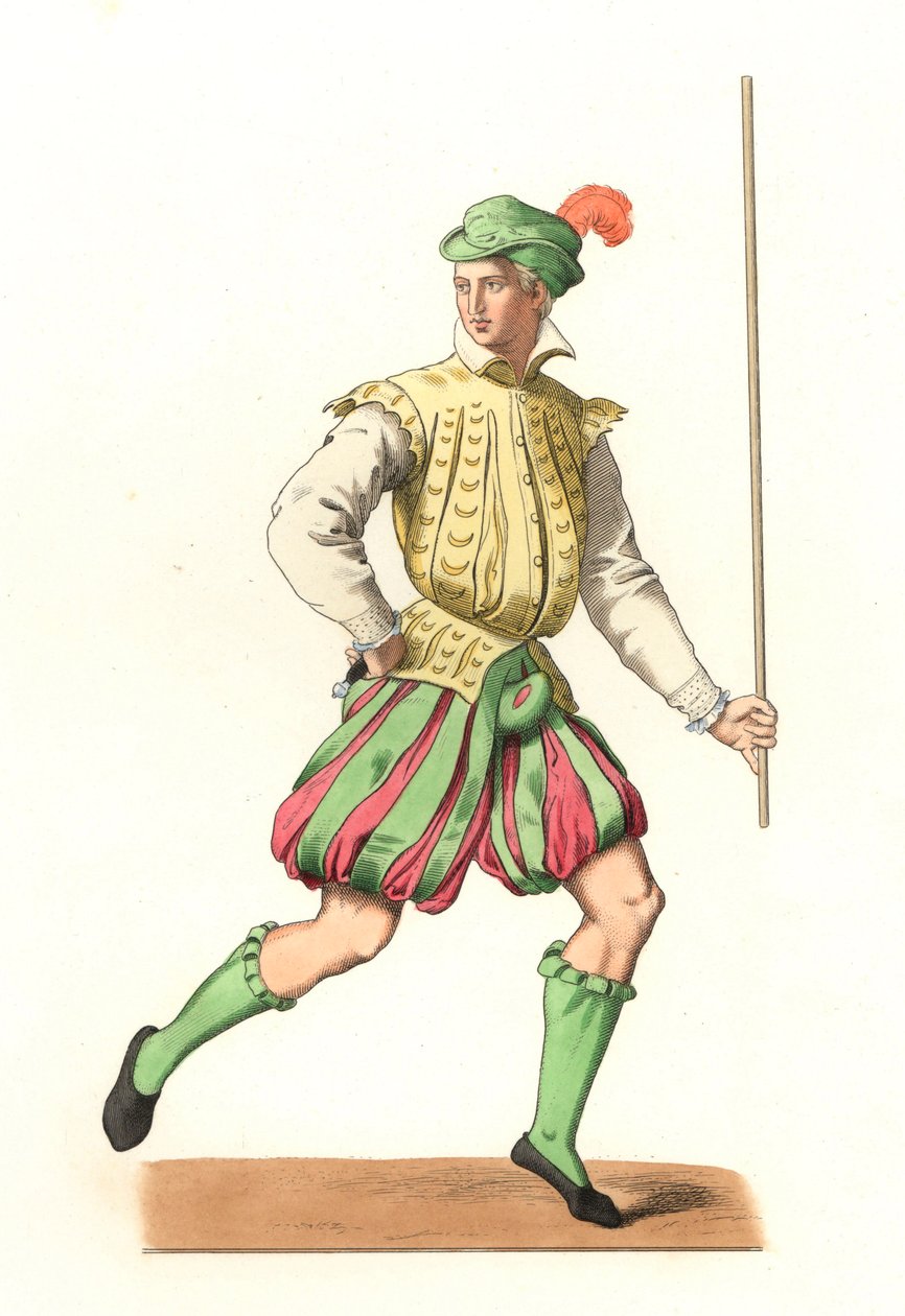 Francouzský Lackey od Edmond Lechevallier Chevignard