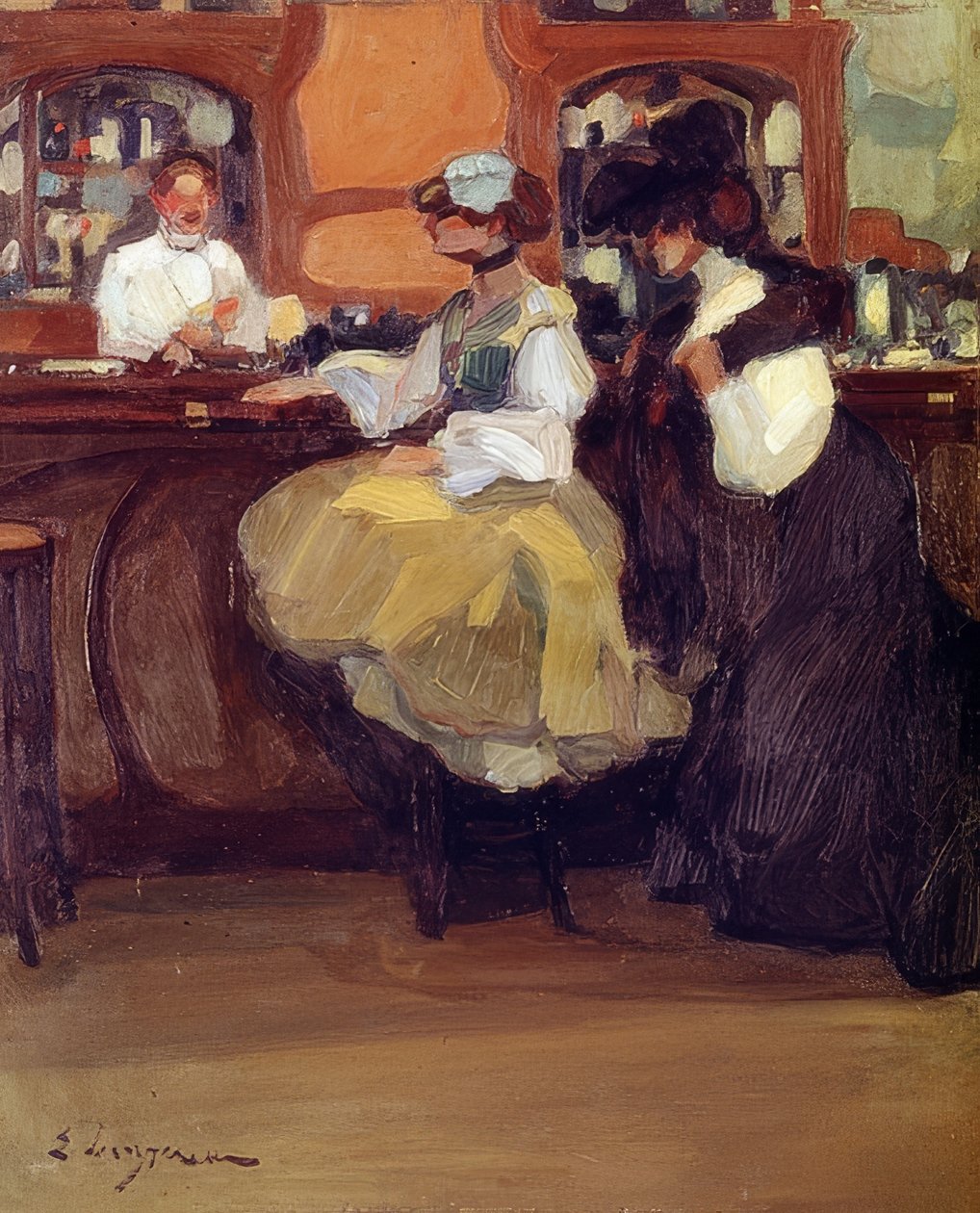 Bar Tabarin. 1905 od Edmond Lempereur