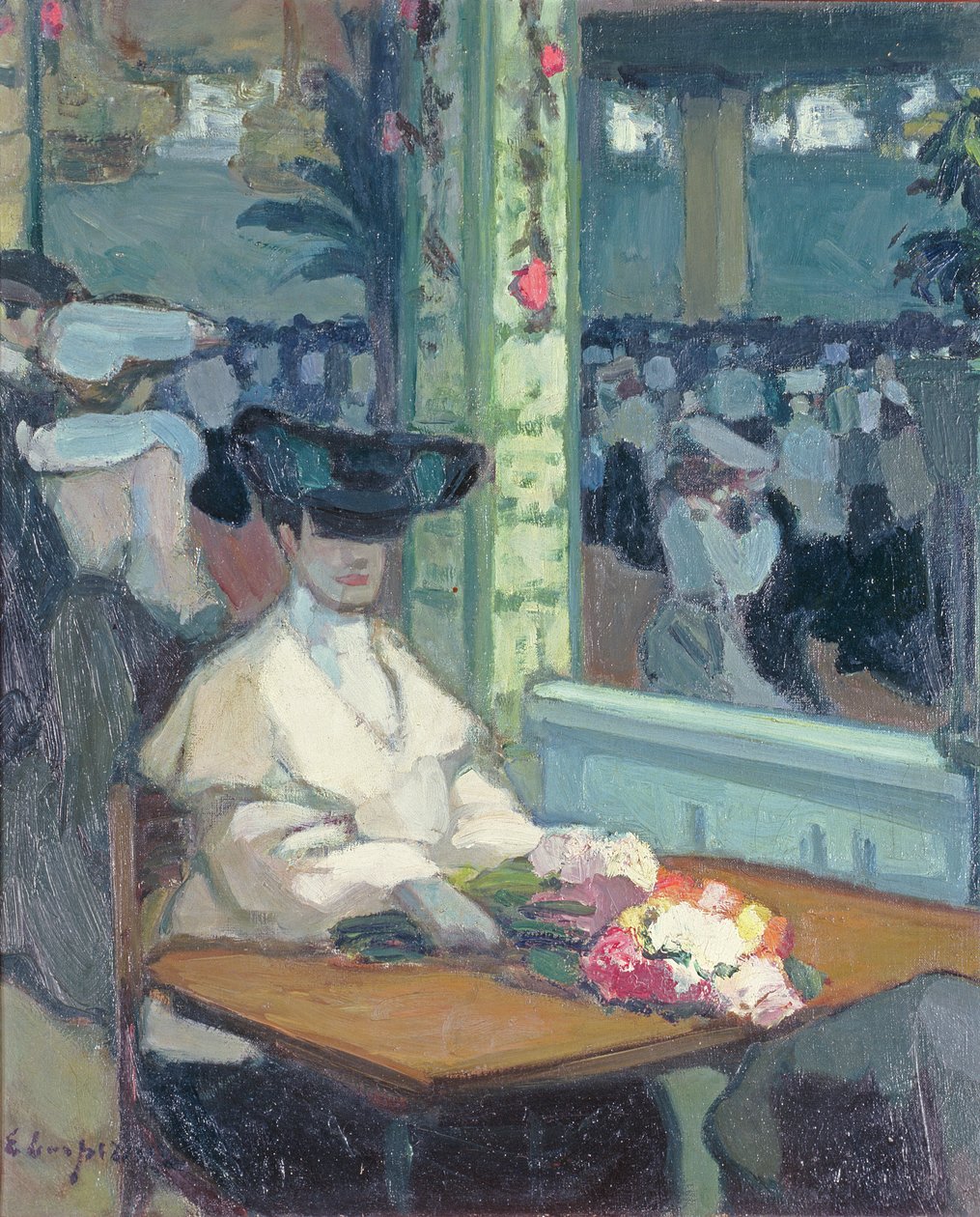 Čekání (Moulin de la Galette) od Edmond Lempereur