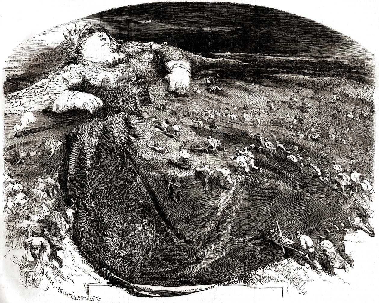Rozšíření Paříže od Edmond Morin