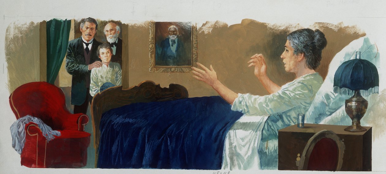 Od Apenin po Andy ze „Srdce“ od Edmonda De Amicis (1846-1908), kresba od Edmondo de Amicis