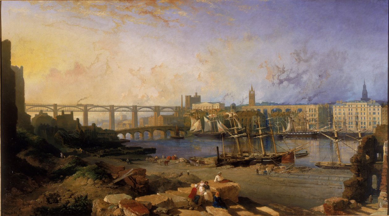 Newcastle upon Tyne, 1862-63 od Edmund John Niemann