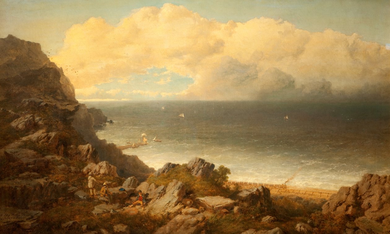 Penmaenmawr, 1872 od Edmund John Niemann
