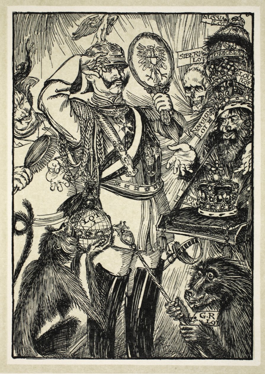 Pour les Beaux Yeux du Kaiser, ilustrace z Kaiser
