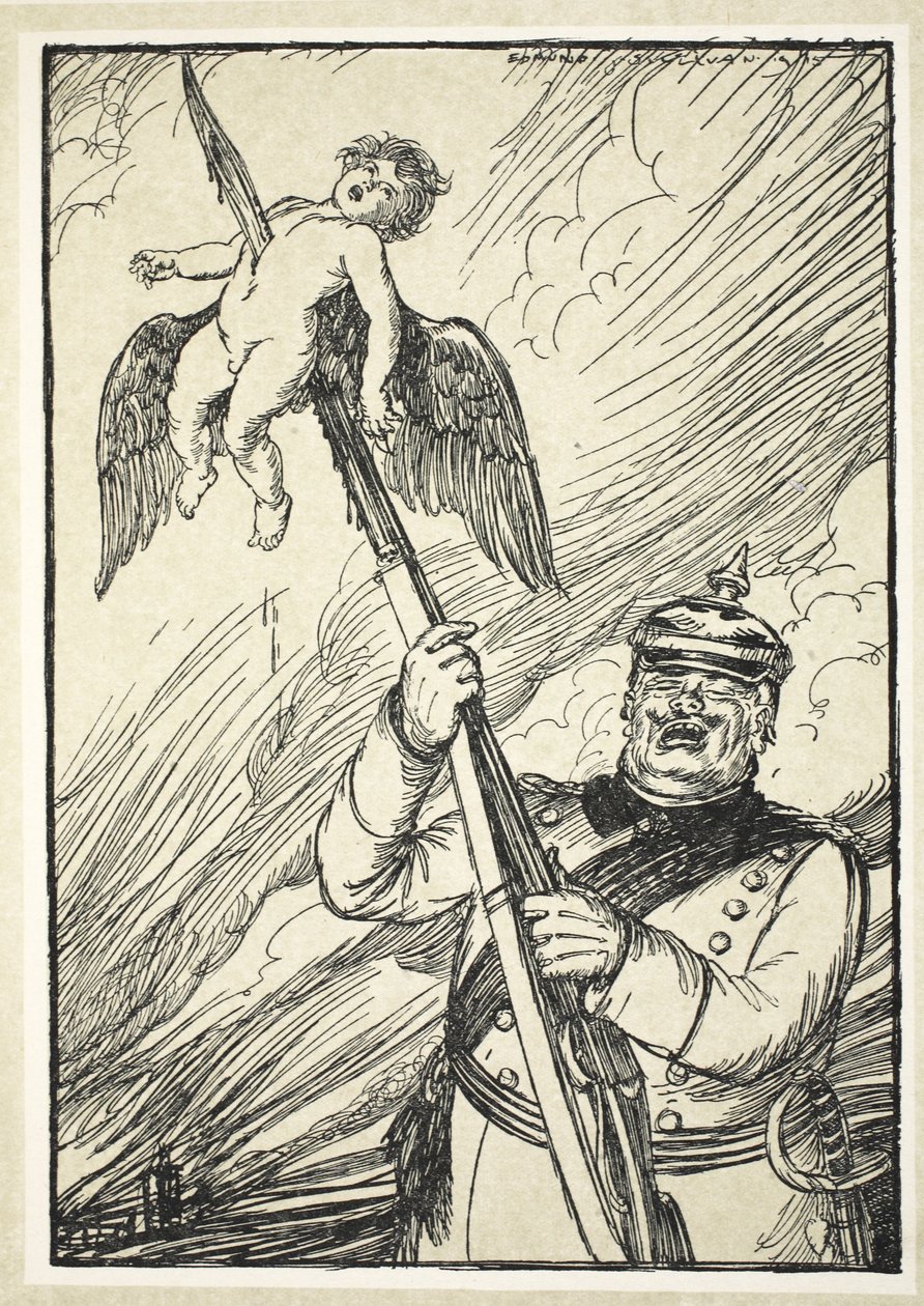 Něžný Němec, ilustrace z Kaiser