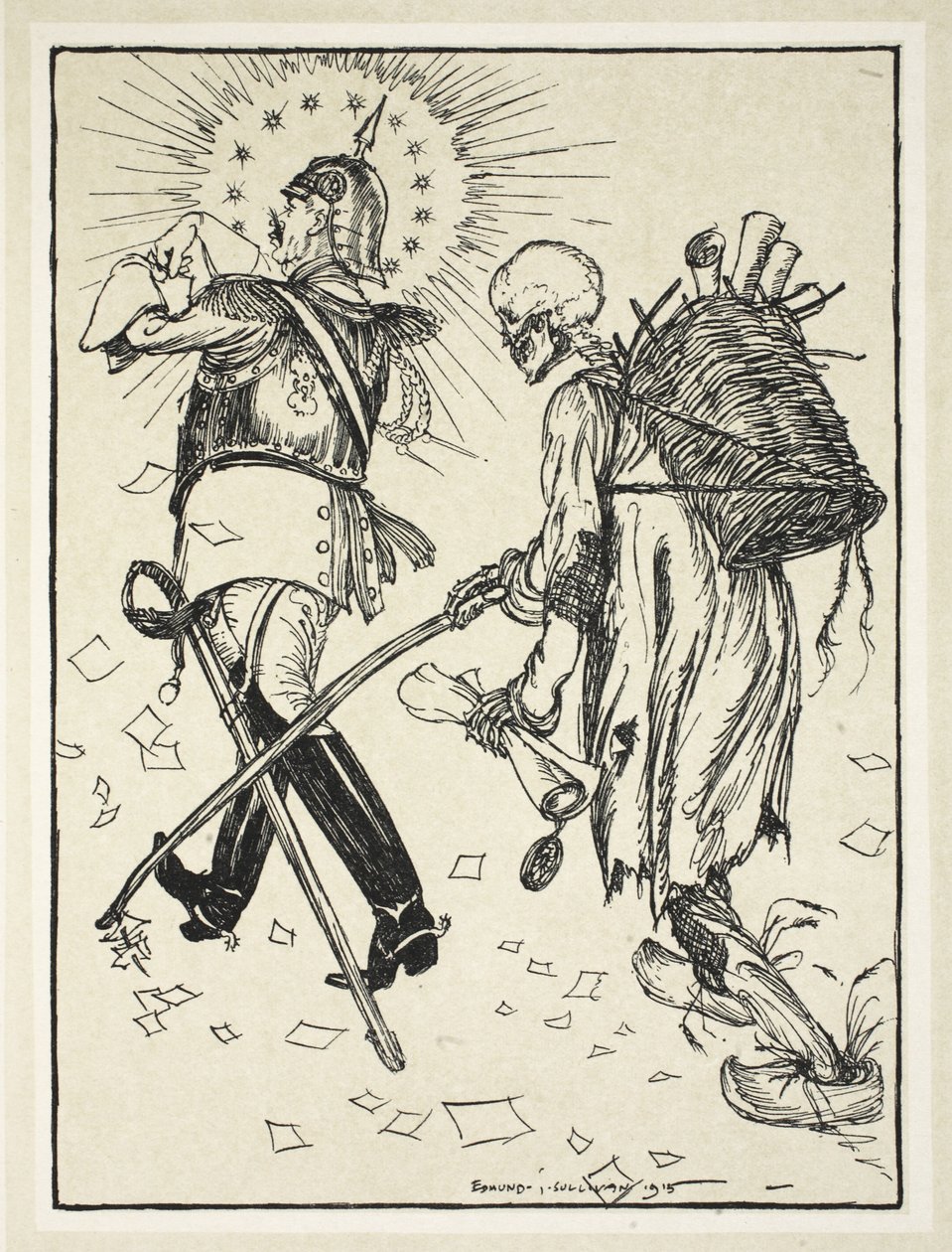 The Ragpicker (Le Chiffonier), ilustrace z Kaiser
