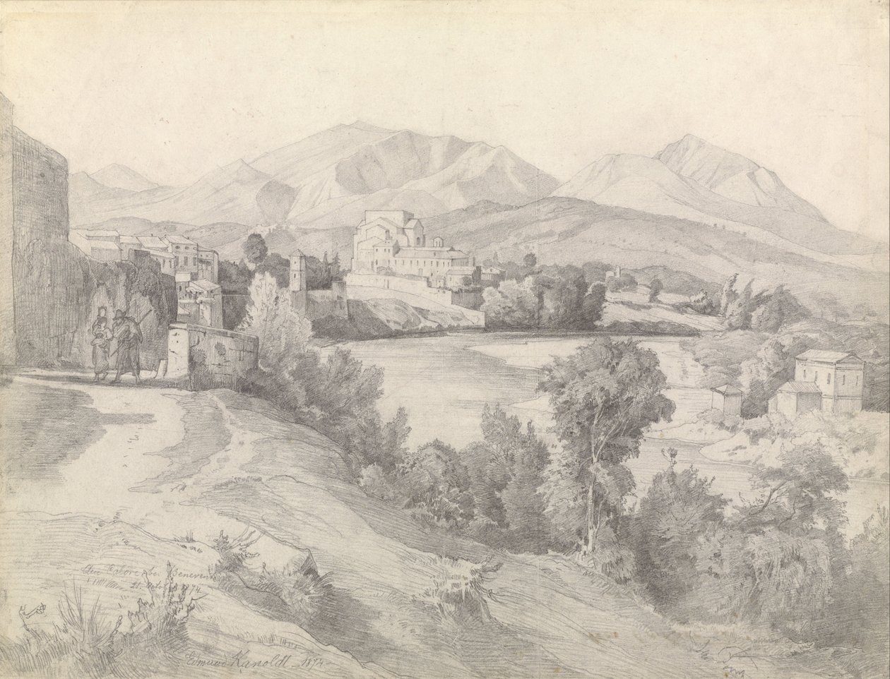 Pohled na Benevento od Edmund Kanoldt