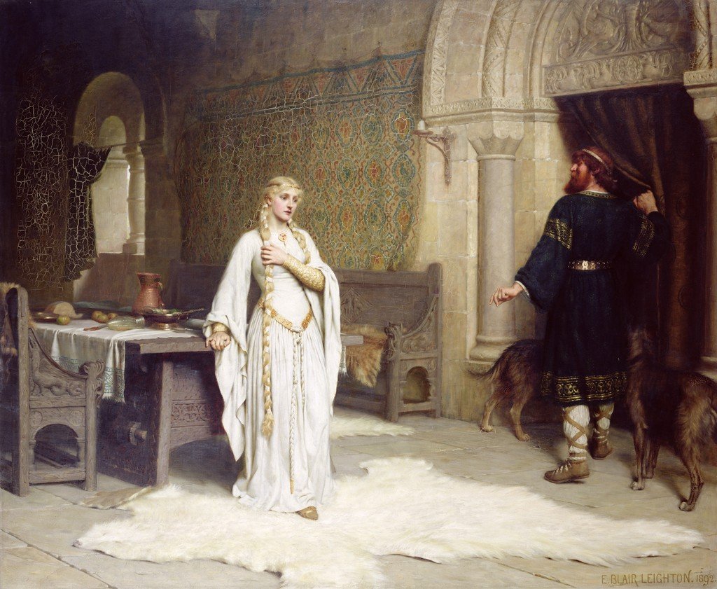 Lady Godiva od Edmund Leighton