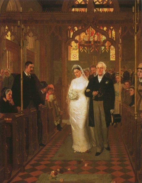 Dokud nás smrt nerozdělí od Edmund Leighton
