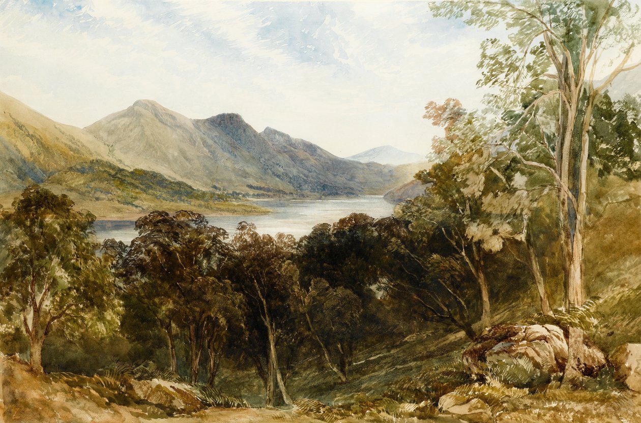 Ballachulish, Loch Leven, 1867 (wc na papíře) od Edmund Morison Wimperis