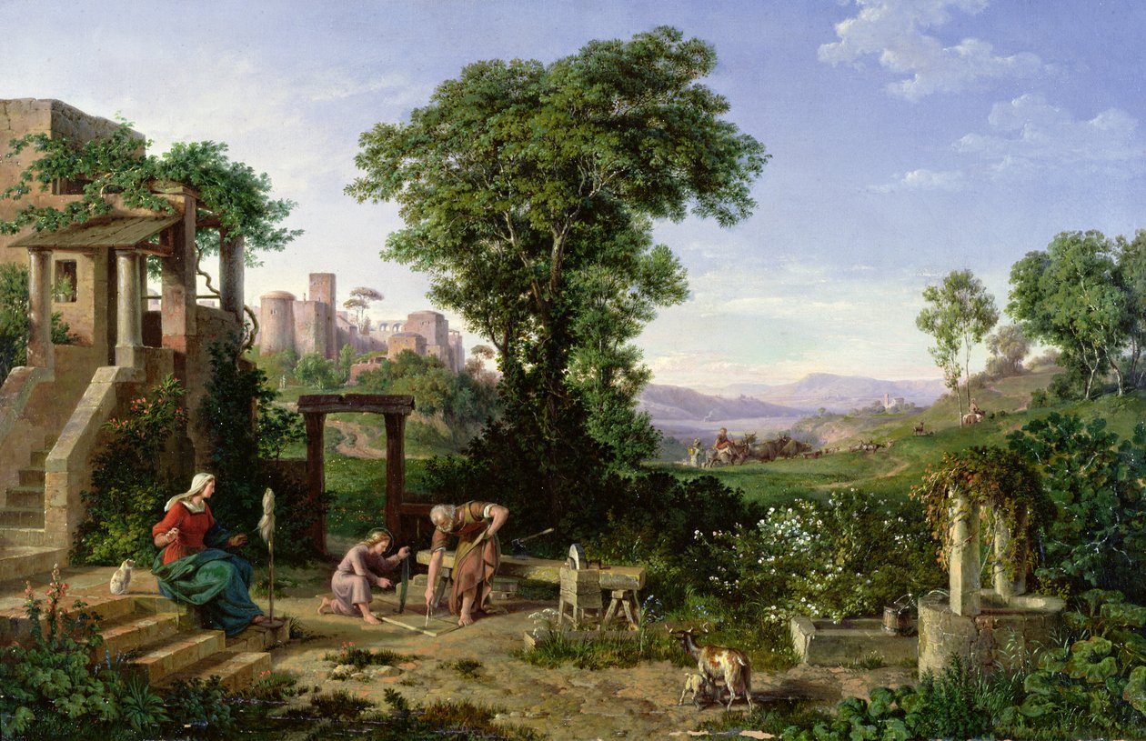 Kristus Tesař, 1860 od Edmund Worndle von Adelsfried