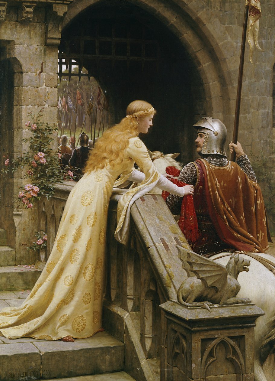 Boží rychlost, 1900 od Edmund Blair Leighton
