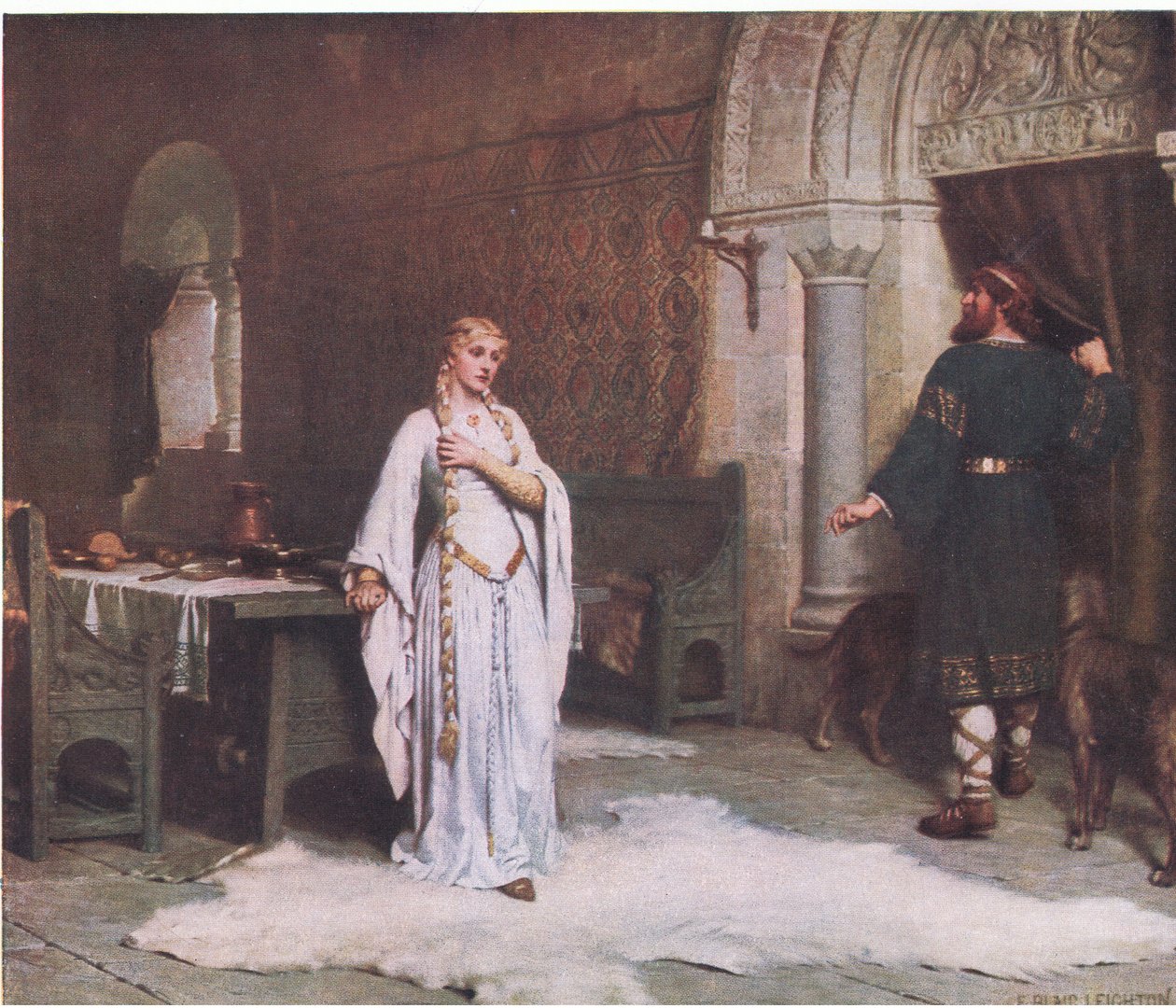 Godiva, Bibbys Annual, 1916-17 od Edmund Blair Leighton