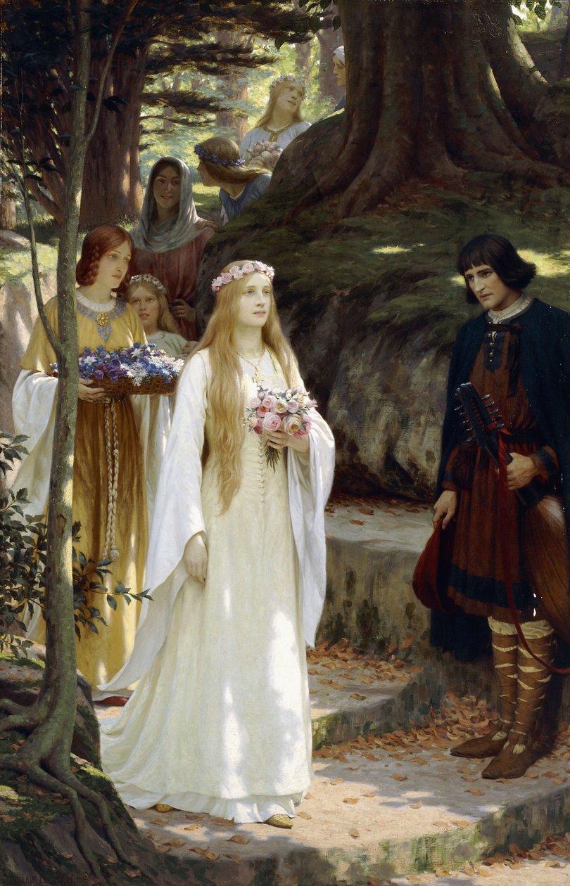 My Fair Lady, 1914 od Edmund Blair Leighton