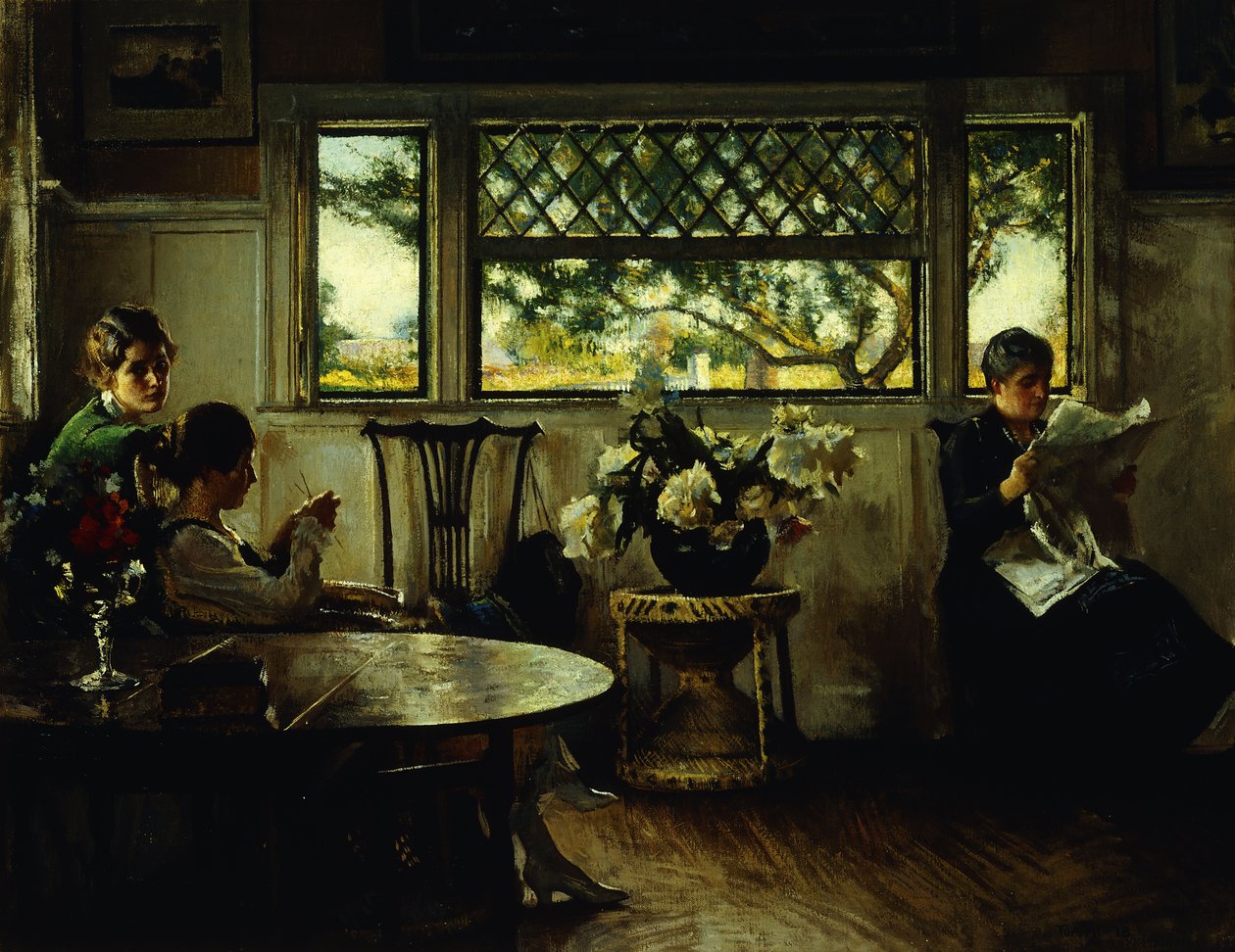 Matka, Mercie a Mary od Edmund Charles Tarbell