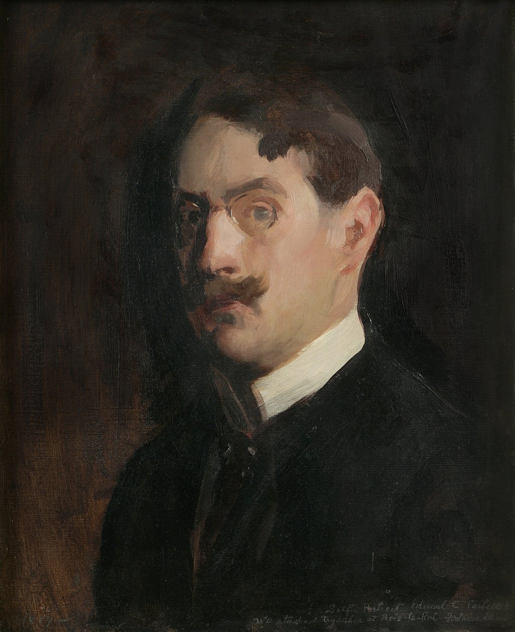 Autoportrét, 1889 od Edmund Charles Tarbell