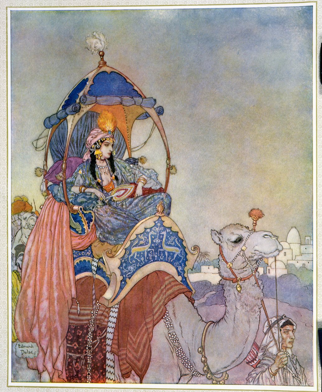 Princezna na velbloudu od Edmund Dulac