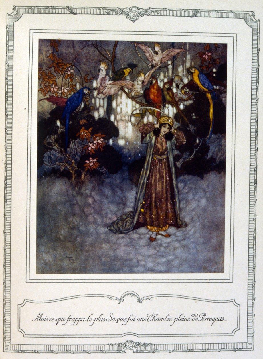 Kráska a zvíře od Edmund Dulac
