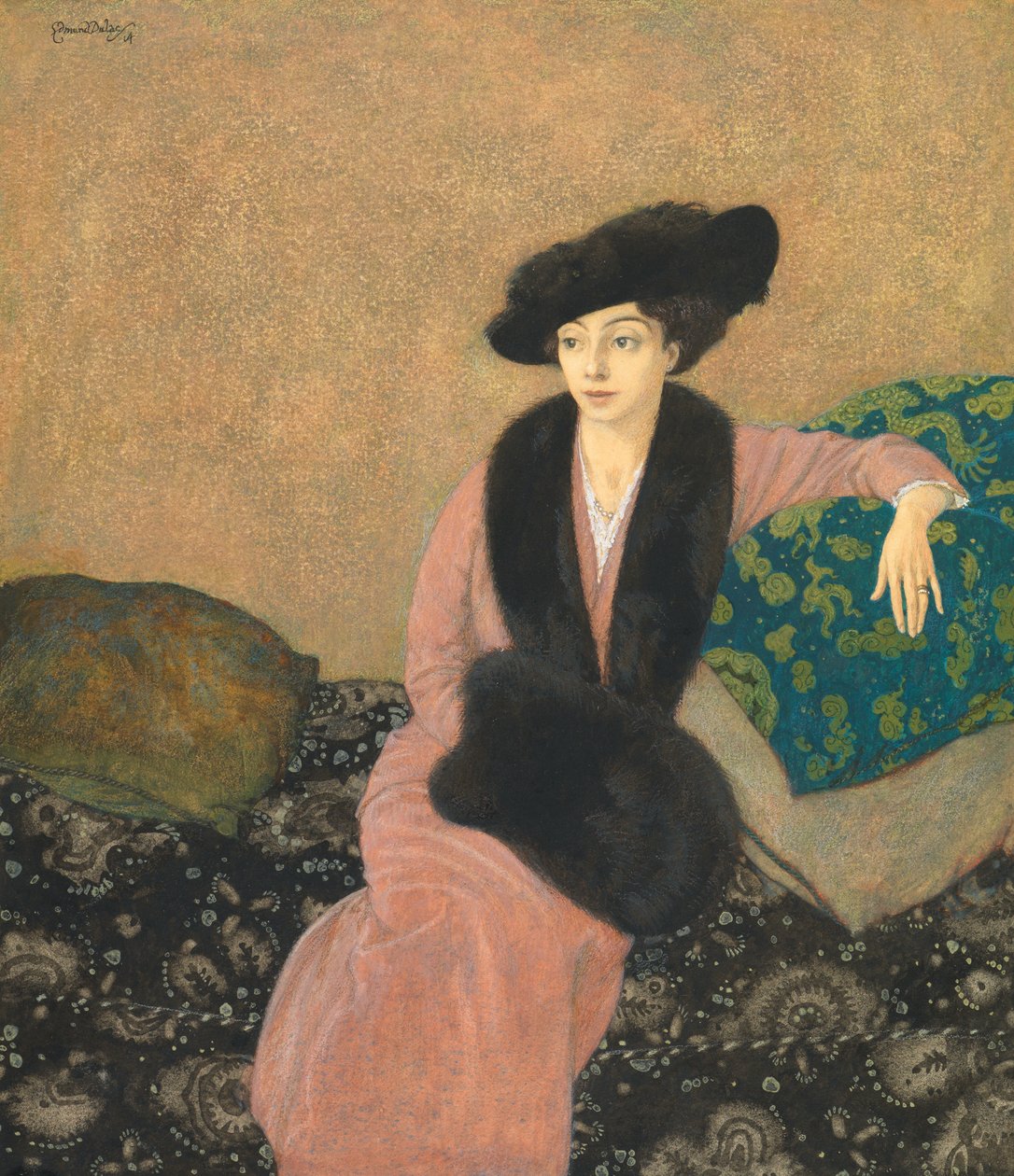 Lady Asquithová od Edmund Dulac