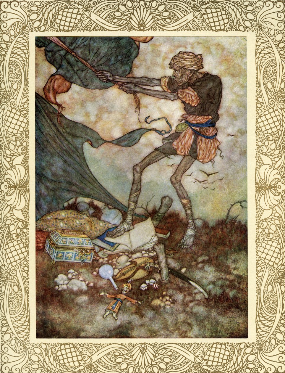 Rubaját Omara Chajjáma Ilustroval Edmund Dulac od Edmund Dulac