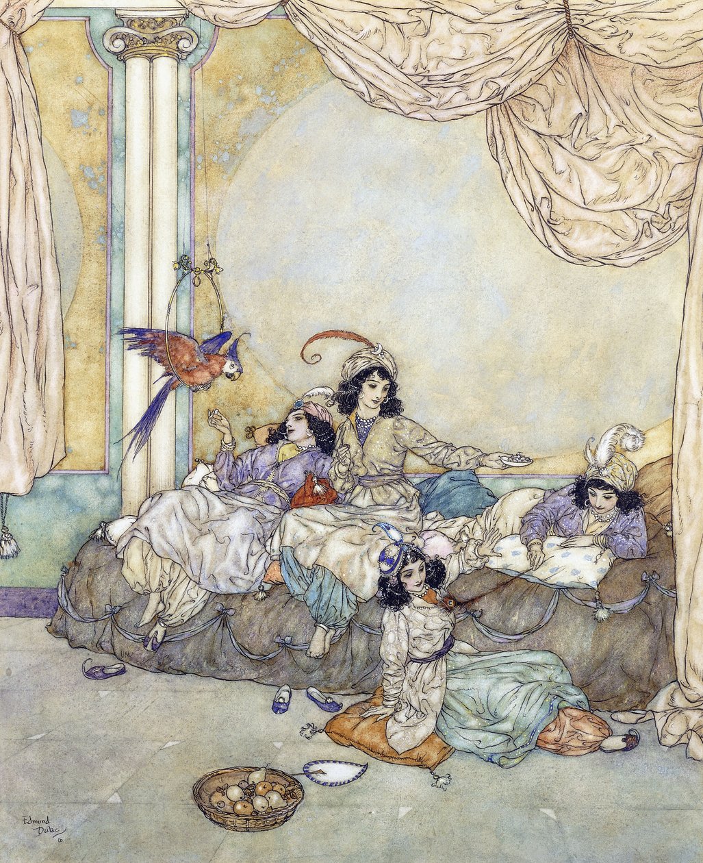 Dům obsadili bez ztráty času od Edmund Dulac