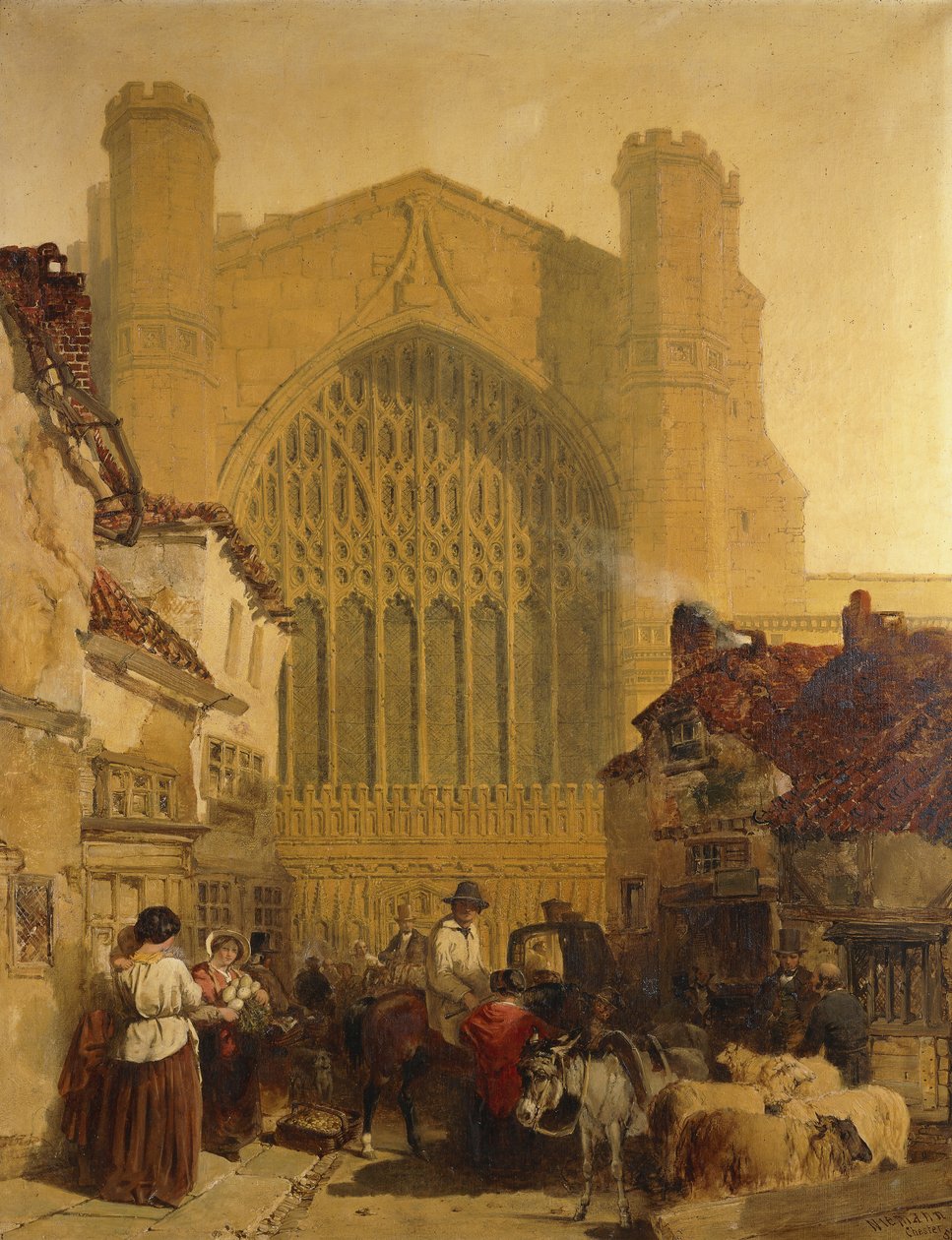 Katedrála v Chesteru, 1853 od Edmund John Niemann