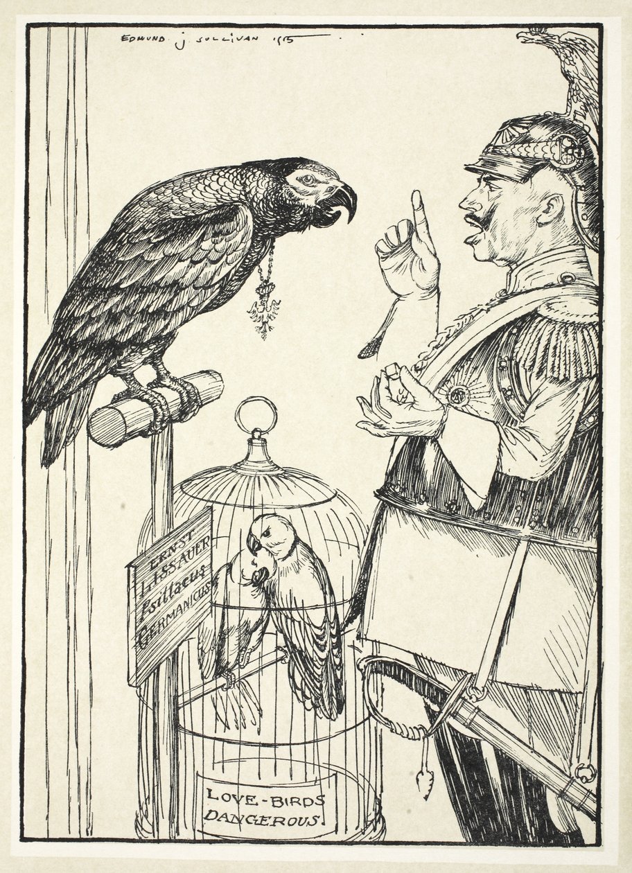Hymn of Hate (trochu cukru pro ptáka), ilustrace z Kaiser