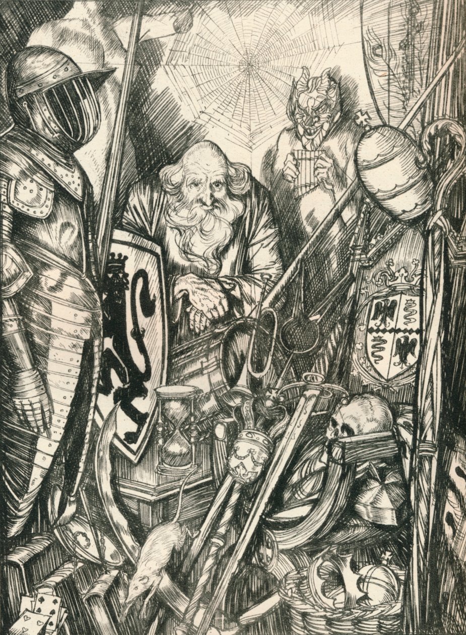 The Symbol Shop, c1898, 1924 od Edmund Joseph Sullivan