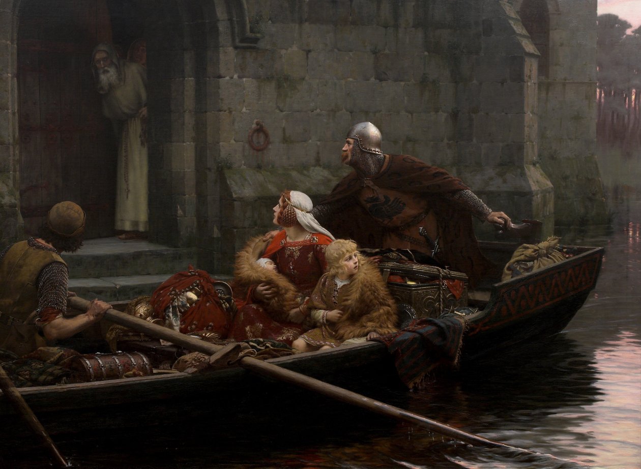 V době ohrožení od Edmund Leighton