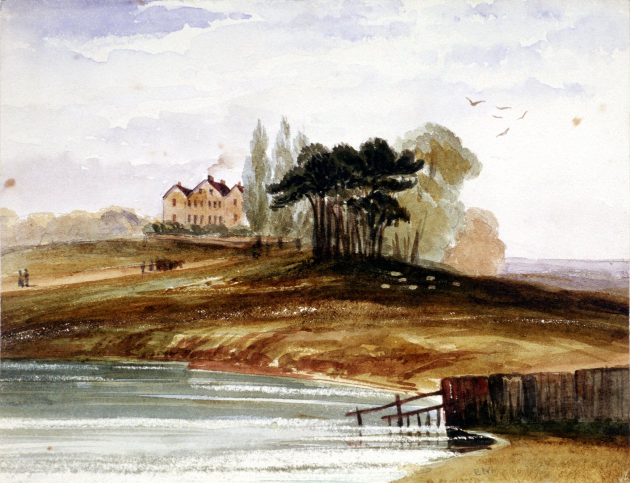 Hampstead Heath, Hampstead, Londýn, 1836 od Edmund Marks