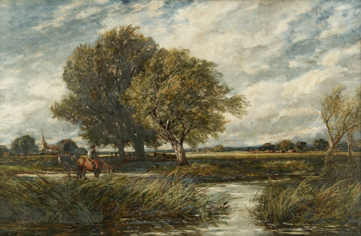 Napájení koní od Edmund Morison Wimperis