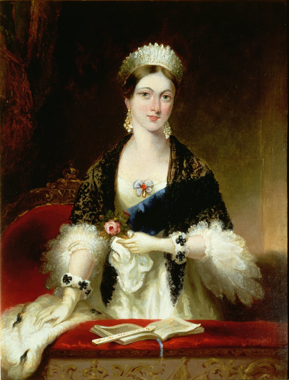 Královna Viktorie (1819-1901) v opeře od Edmund Thomas Parris