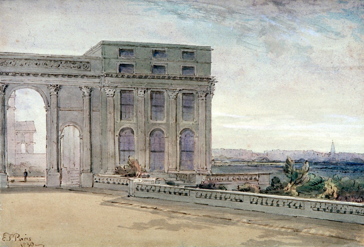 Pohled na Chester Terrace, Regent