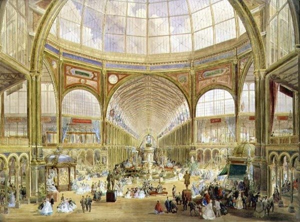 Interiér mezinárodní výstavy z roku 1862 od Edmund Walker